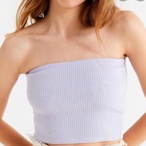 Urban Outfitters Lavender Cropped Tube Top